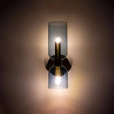 Applique Murale Double Verre Sablé
