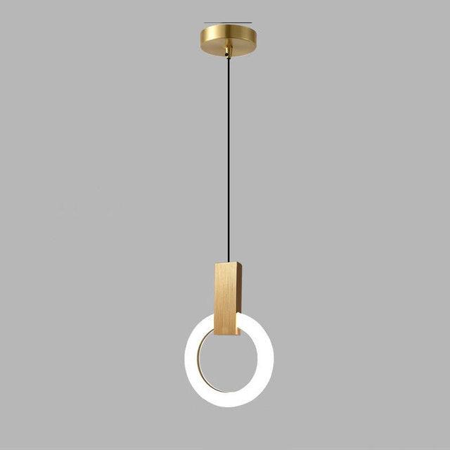 Suspension Luminaire Anneau Nordique Led