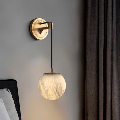 Applique Murale Suspendu Marbre Minimaliste