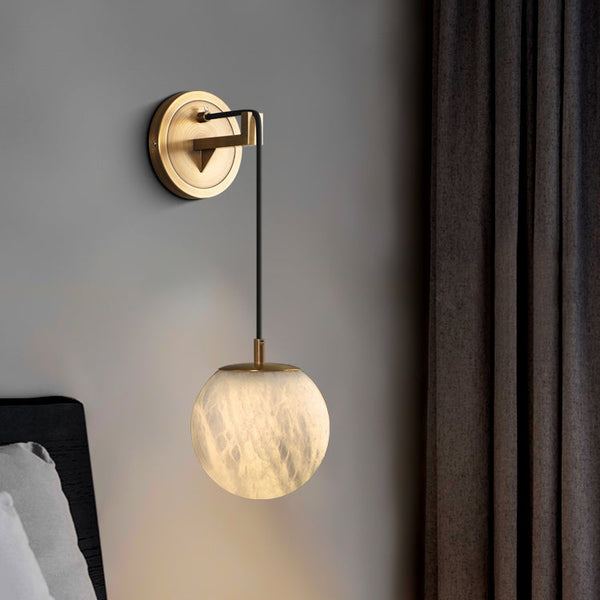 Applique Murale Suspendu Marbre Minimaliste