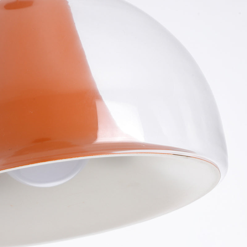 Suspension Luminaire Verre Méduse Moderne